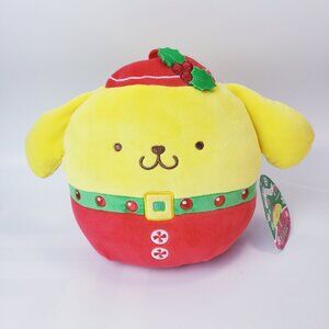 Squishmallow Pompompurin Sanrio Christmas Elf Hello Kitty & Friends 8 Inch Plush